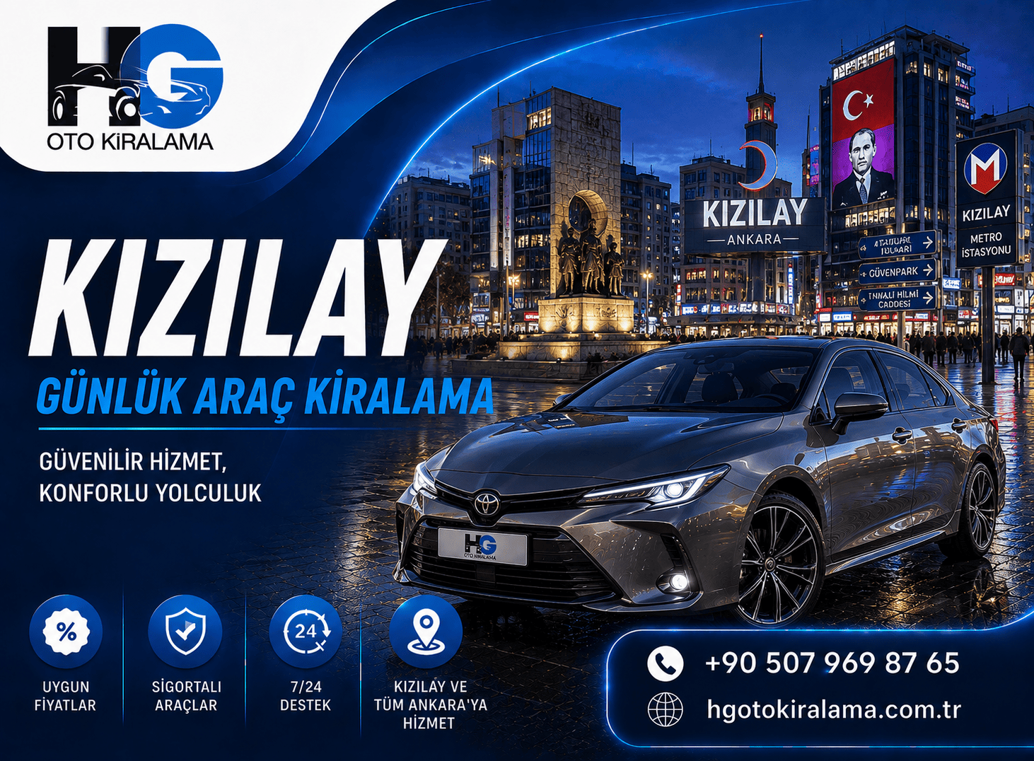 Kızılay Araç Kiralama