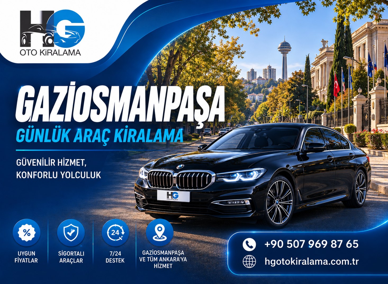 Gaziosmanpaşa Araç Kiralama