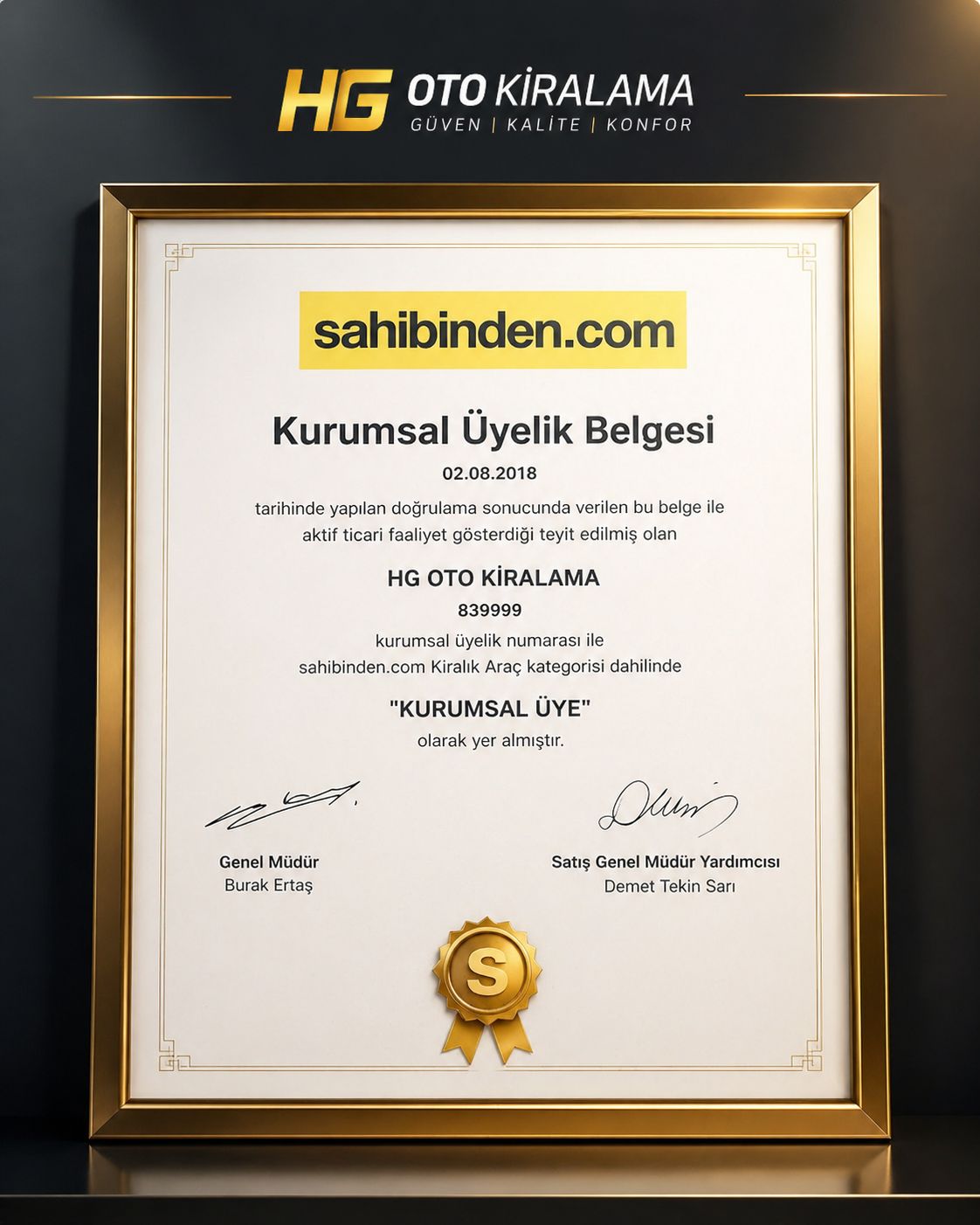 Sahibinden Uyelik