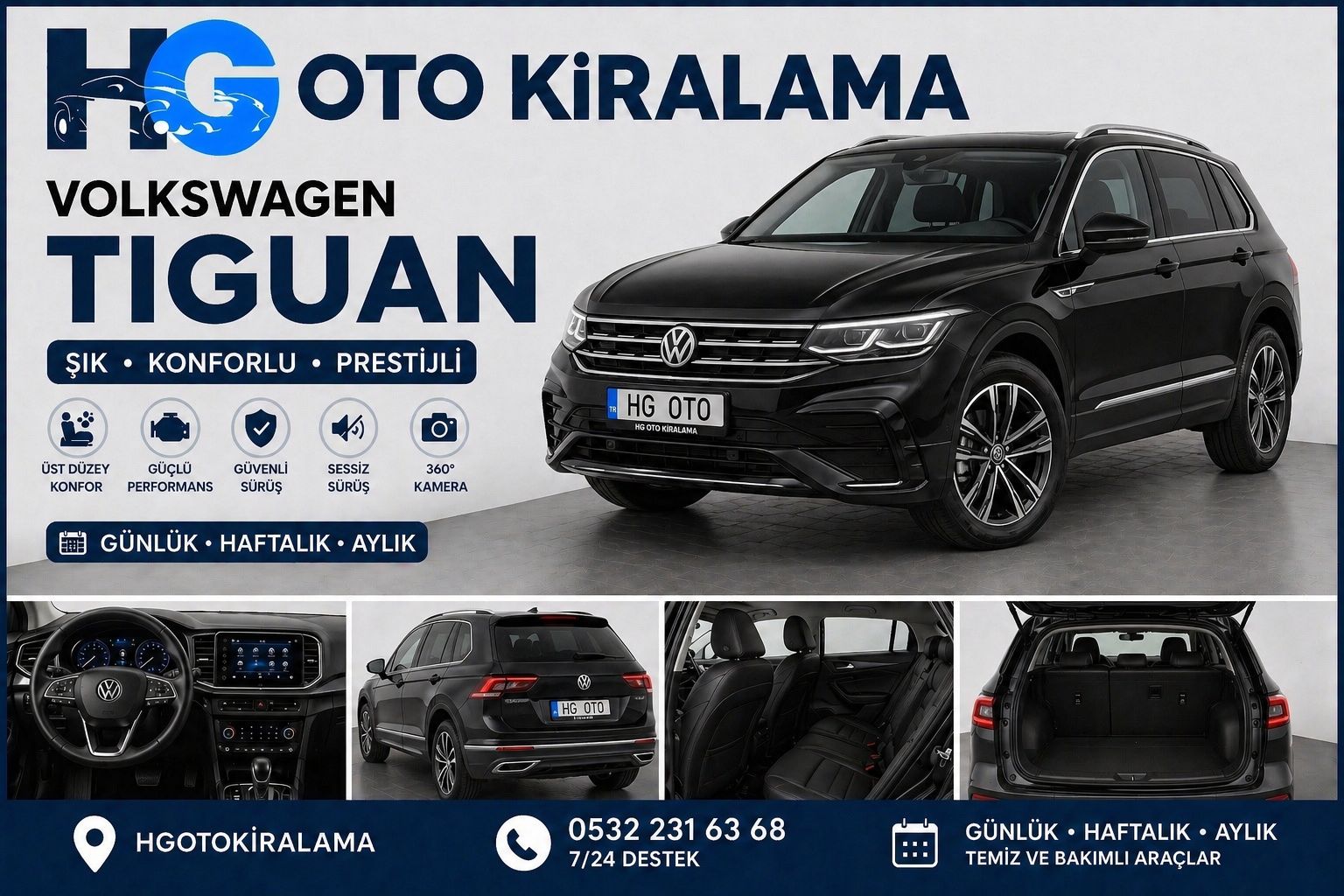 Volkswagen Tiguan kiralama