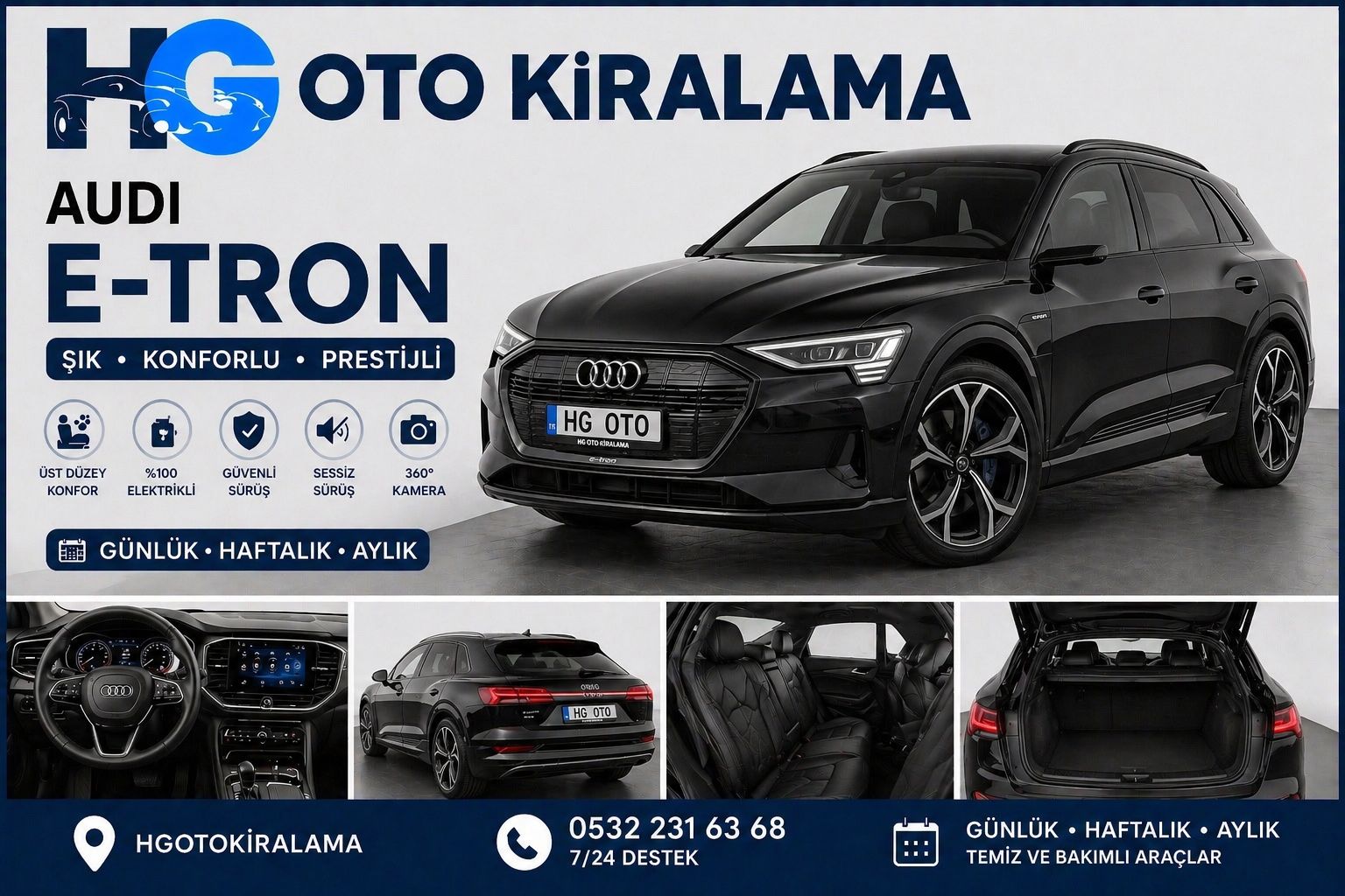 Audi E-Tron kiralama