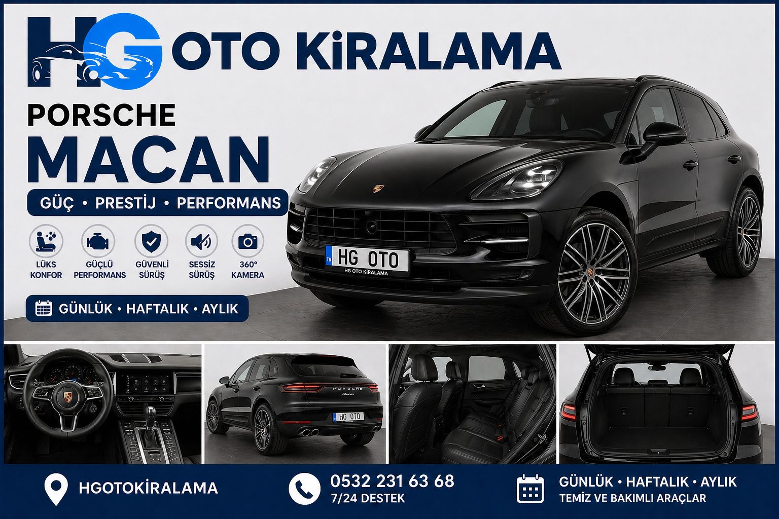 Porsche Macan kiralama